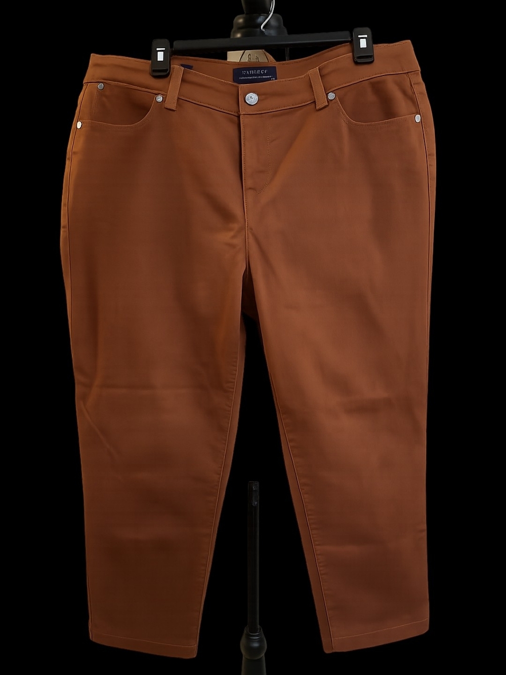Talbots Simply Flattering Collection Brown Stretch Denim Jeans Women's 16P Petit